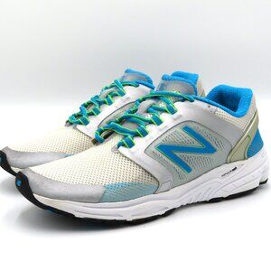 New Balance W3040SB1 Women’s White/Blue Running Shoes US 9.5
